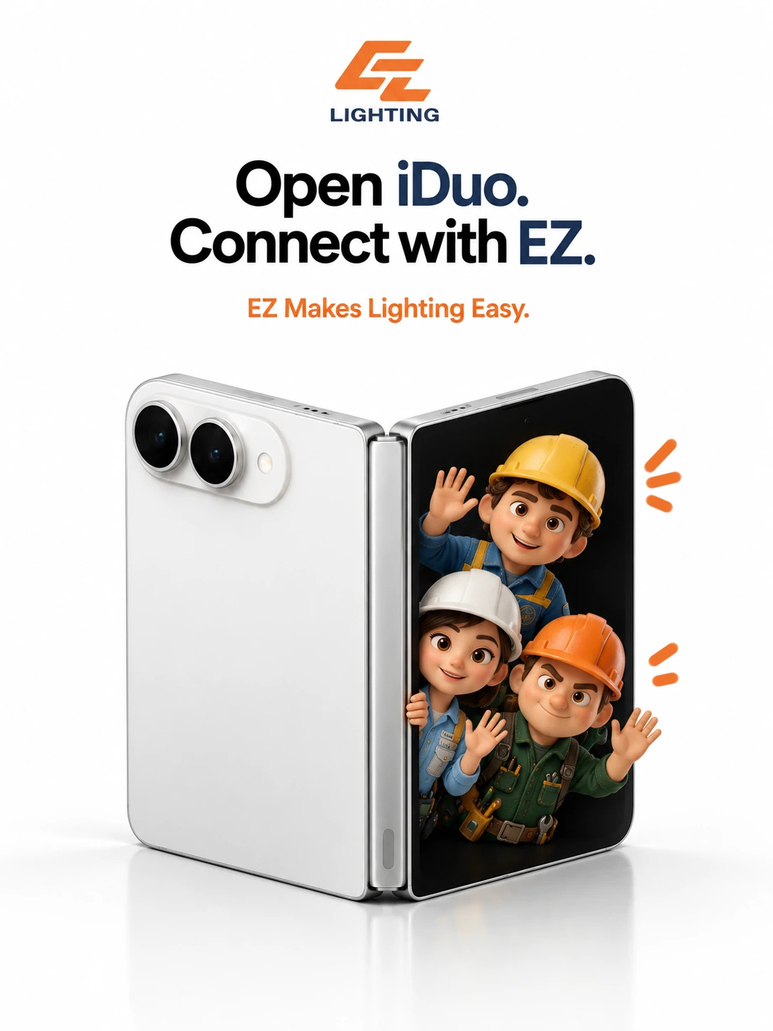 Open iDuo Connect with EZ创意图文